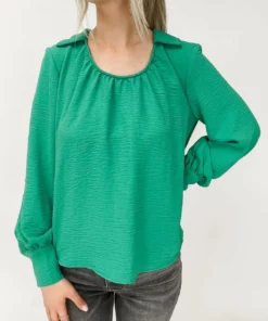Ivy Jane Tori Top in Green - women