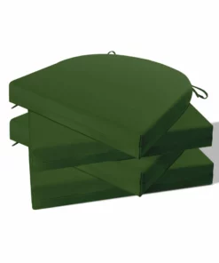 Peace Nest Waterproof Set of 4 Outdoor Chair Cushions Seat Pads 16x7x2"