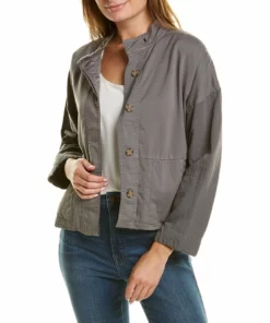 Burning Torch Agras Linen-Blend Jacket - women