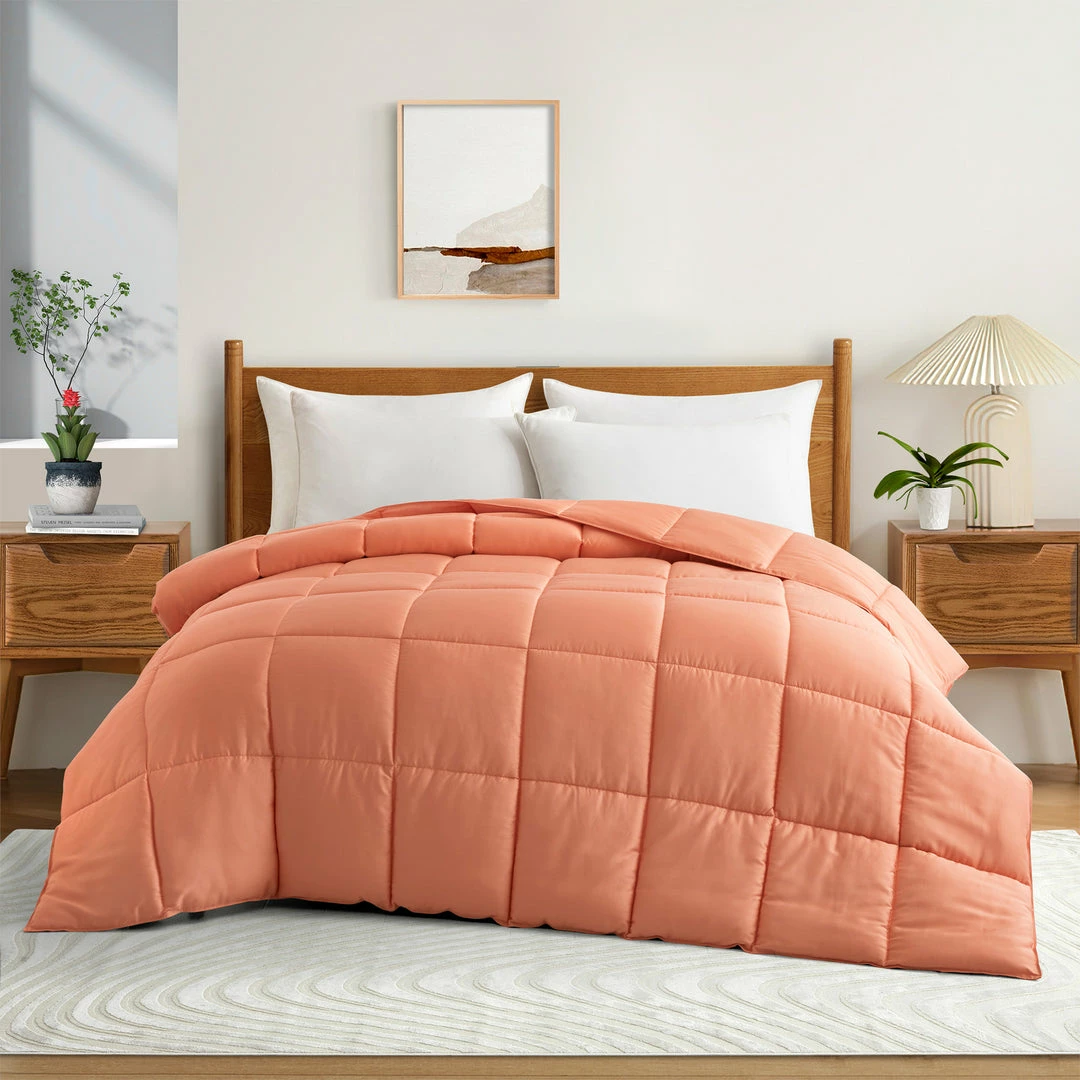 Peace Nest All Season Down Alternative Comforter with Orange / Camellia / Wormwood Scent - Image 3