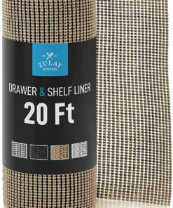 Zulay Kitchen Drawer and Shelf Liner 12in x 20ft