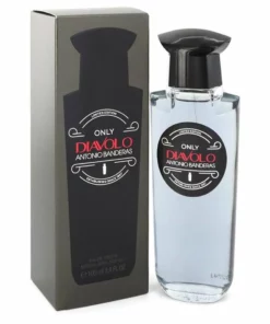 Antonio Banderas 550354 Diavolo Only Cologne Eau De Toilette Spray for Men, 3.4 oz