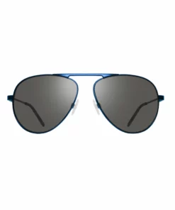 Revo Metro Ocean Blue & Graphite Aviator Sunglasses RE116305GY - men