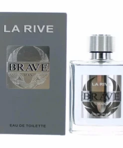 La Rive ambrmlr34s 3.4 oz Mens Brave Eau De Toilette Spray
