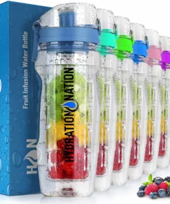 Zulay Kitchen Hydration N Water Bottle, Fruit Infuse