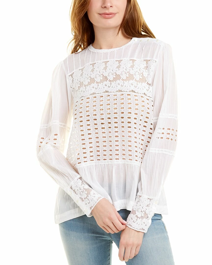 Burning Torch Half Moon Top - women