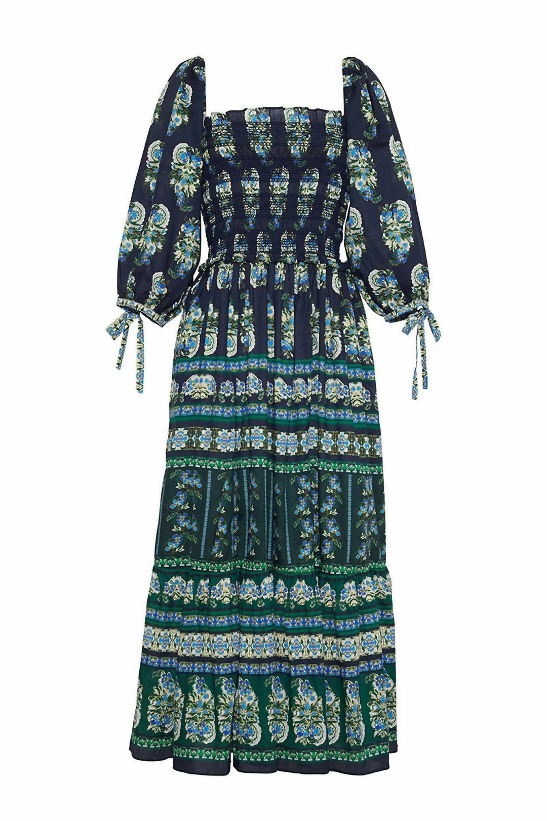 Cara Cara Jazzy Dress in Paisley Emerald - women
