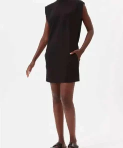 Iltm Miley Shoulder Shift Dress in Black - women