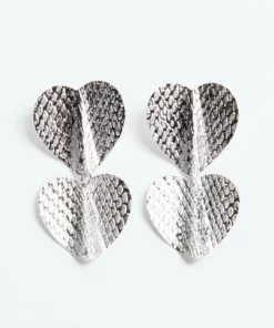 Eklexic Small Heathrow Earrings In Silver - women