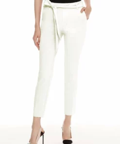 Iltm The Victoria Belted Trouser in White - women