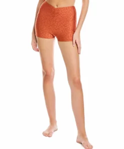 Citrus Shirred Booty Short - women