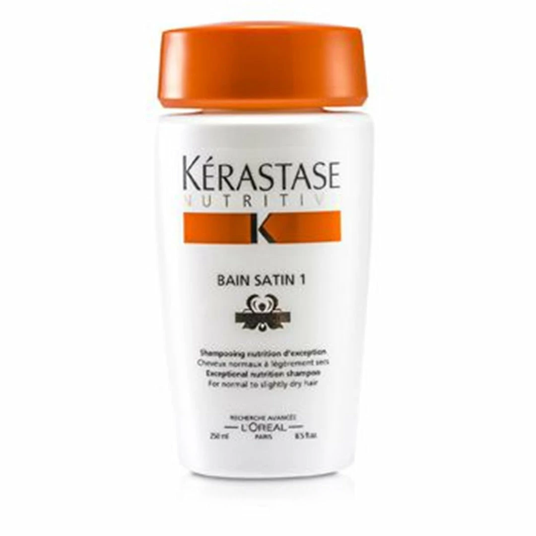 Kerastase 167150 250 ml Nutritive Bain Satin 1 Exceptional Nutrition Shampoo for Normal to Slightly Dry Hair