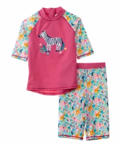 JoJo Maman Bébé JoJo Maman Bebe 2pc Sun Protection Suit - kids