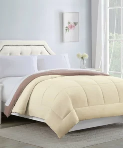 Bibb Home 2-Tone Reversible Down Alternative Comforter - 4 Colors