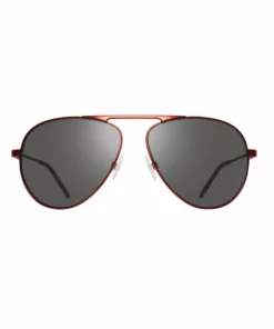 Revo Metro Firecracker Red & Graphite Aviator Sunglasses RE116306GY - men