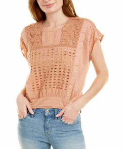 Burning Torch Half Moon Top - women