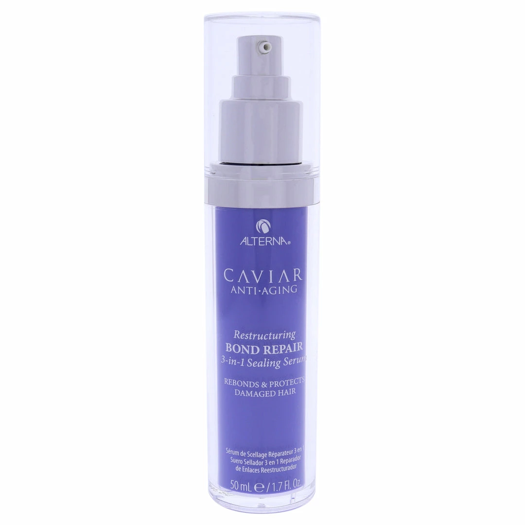 Caviar Anti-Aging Restructuring Bond Repair 3-In-1 Sealing Serum by Alterna for Unisex - 1.7 oz Serum