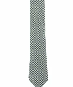 Sean John Mens Silk Houndstooth Neck Tie