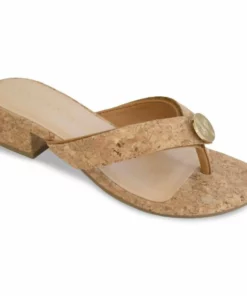 Lindsay Phillips Alexa Mini Heel Sandals in Cork - women