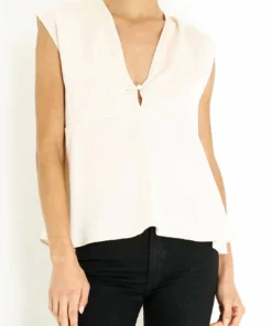 Forte Forte Cloquet Silk Top In Avorio - women