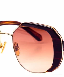 FUBU Frames Fifth Ave Tortoise Geometric Sunglasses - women