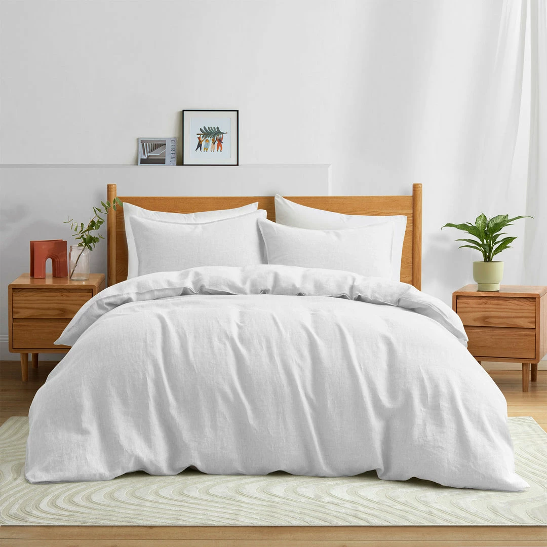 Peace Nest 100% Linen Duvet Cover Sets - Image 7