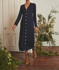 Cara Cara Frances Dress in Navy - women