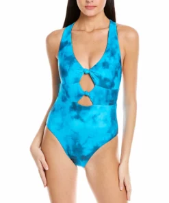 Citrus Knotted One-Piece - women