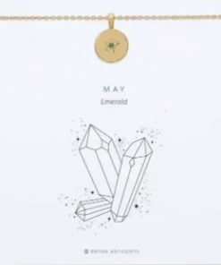 Bryan Anthonys May Birthstone Necklace in 14K Gold - women