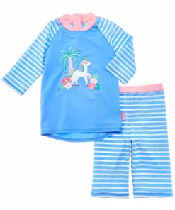 JoJo Maman Bébé JoJo Maman Bebe 2pc Sun Protection Suit - kids