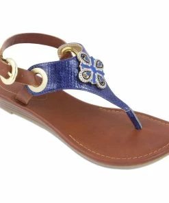 Lindsay Phillips Amanda Flip Flops in Blue - women