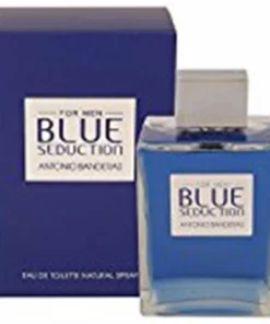 Antonio Banderas MBLUESEDUCTION3.4EDT 3.4 oz Seduction Eau De Toilette Spray for Men, Blue