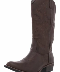 Coconuts by Matisse Legend Womens Faux Fur Almond Toe Cowboy, Western Boots