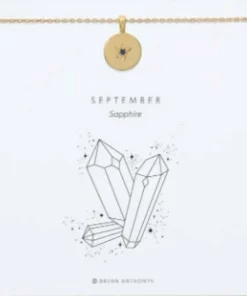 Bryan Anthonys September Birthstone Necklace in 14K Gold - women