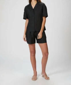 Asceno Prague Shirt In Black - women