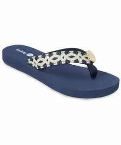 Lindsay Phillips Lulu Tu Womens Comfort Flatform Thong Sandals