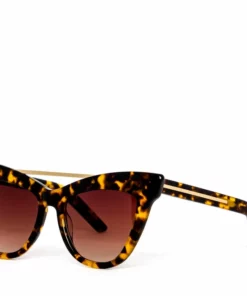 FUBU Frames Empire Tortoise Cat Eye Sunglasses - women