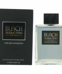 Antonio Banderas amabbks68s 6.8 oz Seduction in Black Eau de Toilette Spray for Men