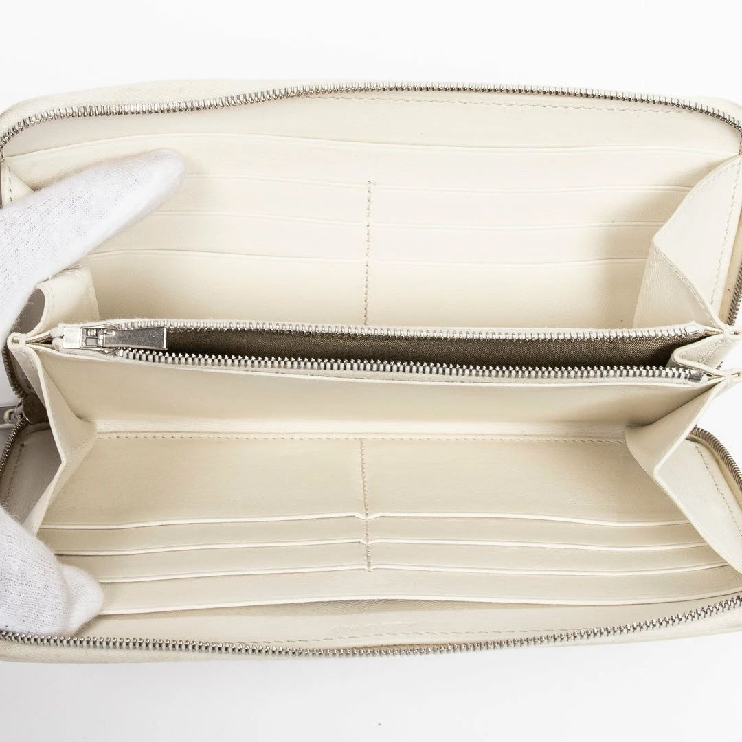 Céline Bicolor Zip Around Wallet - women - Image 3