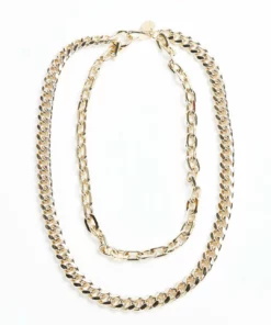 Eklexic Cash Necklace In Gold - women