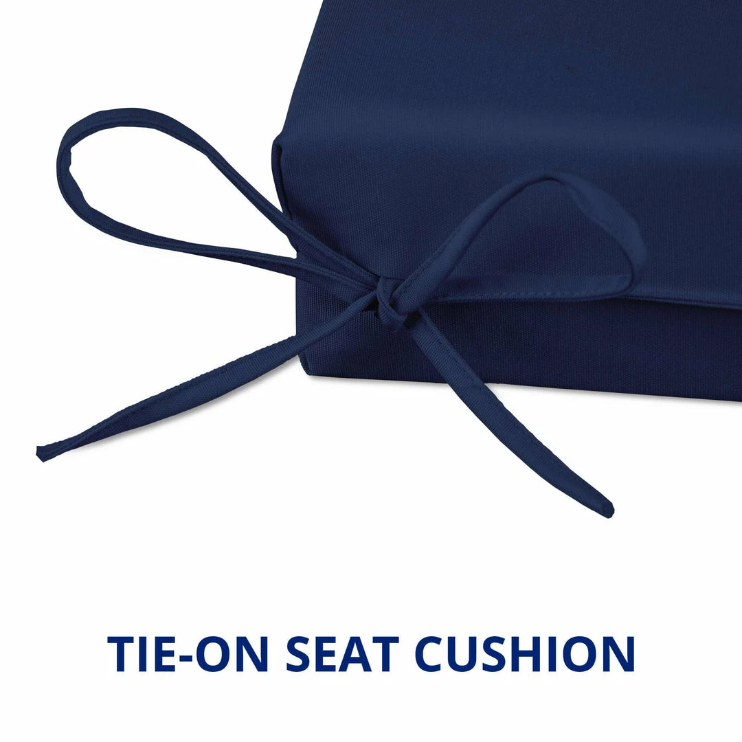 Peace Nest Square Design Waterproof Set of 4 Outdoor Chair Cushions Seat Pads 18.5*16*3" - Image 3