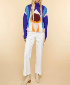 Forte Forte Diamante Inlay Sweater in Arcoires - women