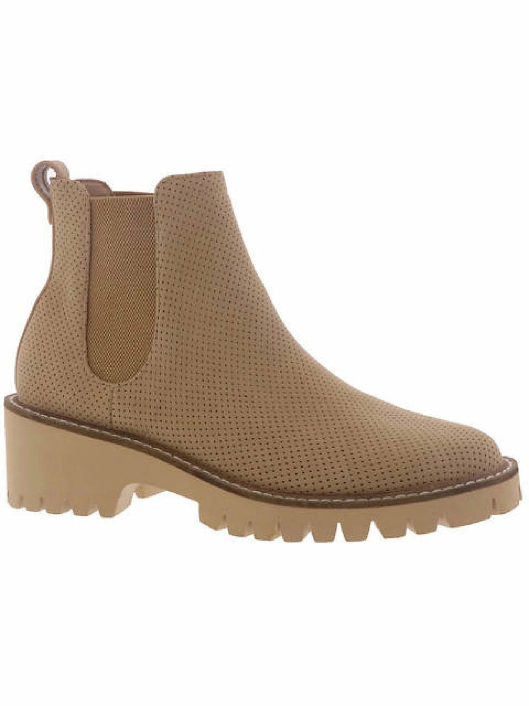 Coconuts by Matisse Preston Womens Faux Suede Block Heel Ankle Boots