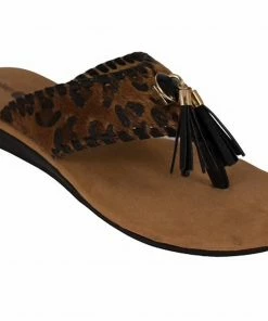 Lindsay Phillips Margo Flip Flops in Leopard - women