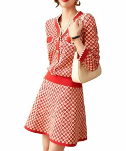 WLZD 2pc Blazer & Skirt Set - women