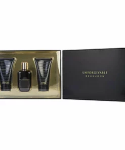 Sean John 212864 4.2 oz Eau De Toilette Spray, 3.4 oz Aftershave Balm & 3.4 oz Shower Gel for Men