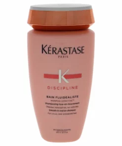 Discipline Bain Fluidealiste No Sulfates Smooth-in-Motion Shampoo by Kerastase for Unisex - 8.5 oz Shampoo