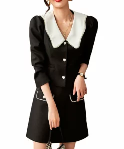WLZD 2pc Blazer & Skirt Set - women