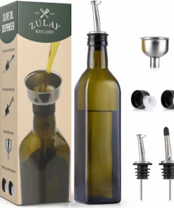 Zulay Kitchen Olive Oil Bottle Dispenser with Spout
