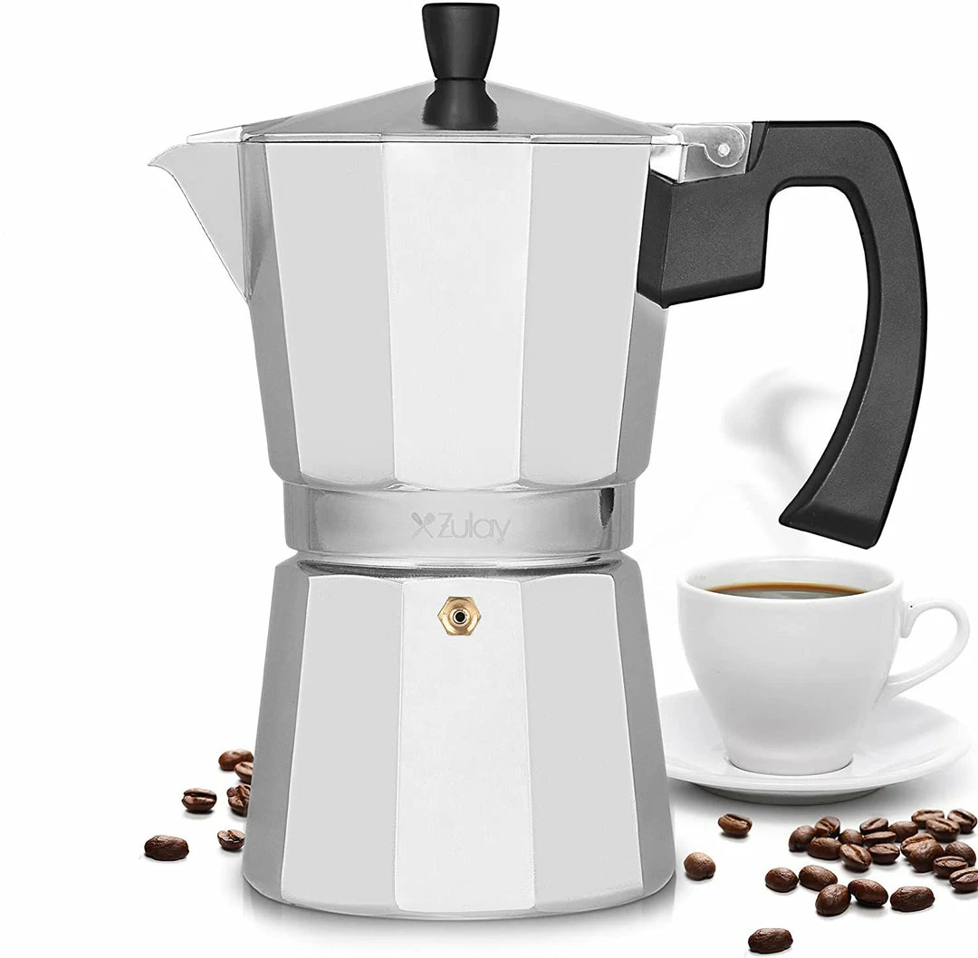Zulay Kitchen Moka Pot, 8 Cup